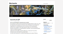 Desktop Screenshot of machwerke.neckel.info